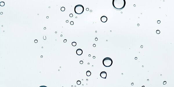 An image of several bubbles on a clear background.