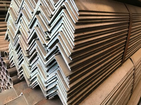 A stack of metal sheets bent into zig-zags.