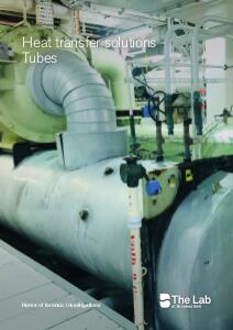 Heat Transfer Solutions - Tubes